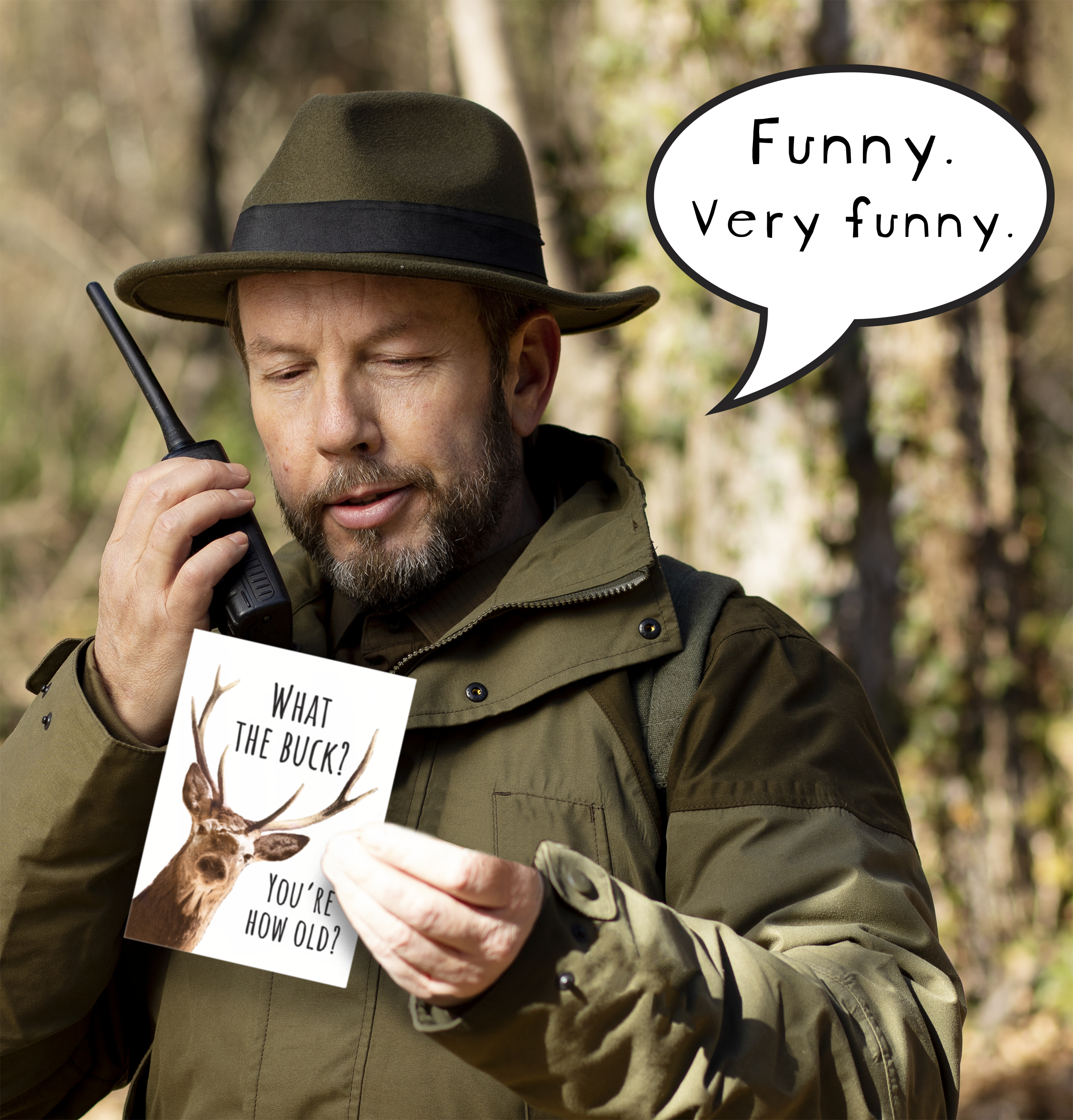 Birthday Card • Buck Birthday Card