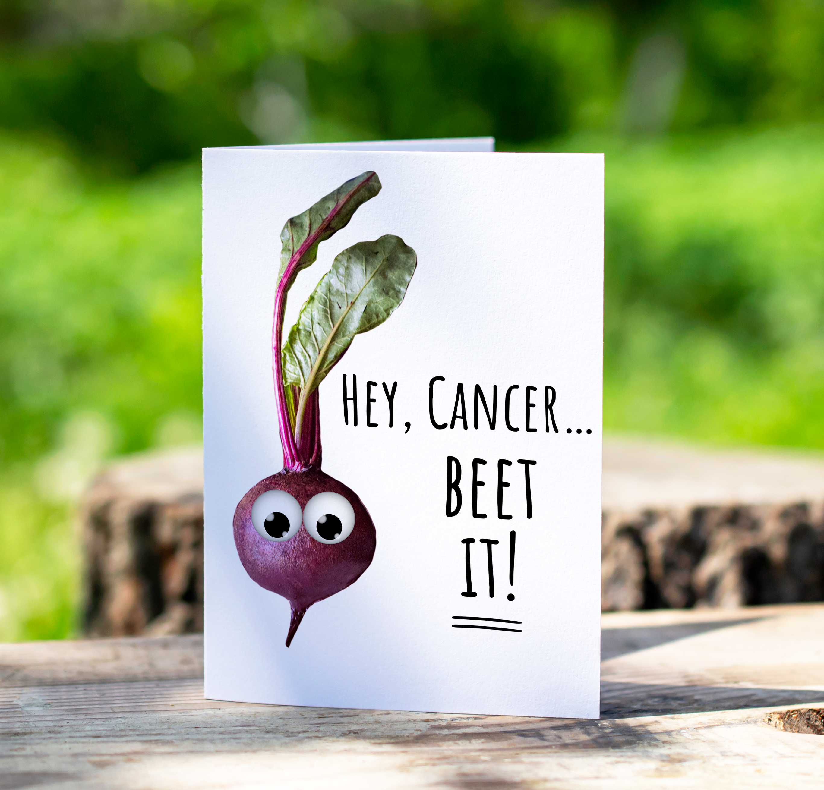 Cancer Card • Hey Cancer Beet It