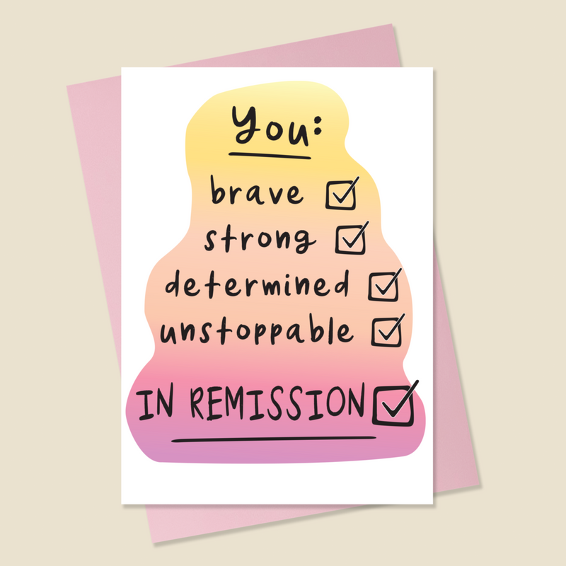 Cancer Remission Card