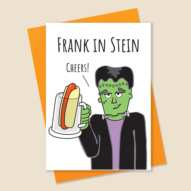 Frankenstein Halloween Card
