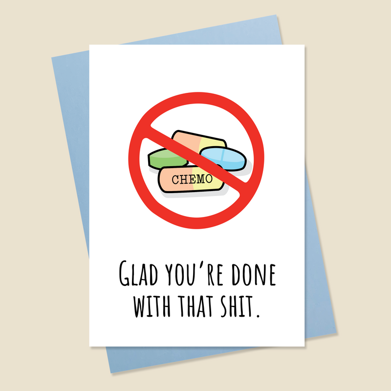 Done With Chemo Card