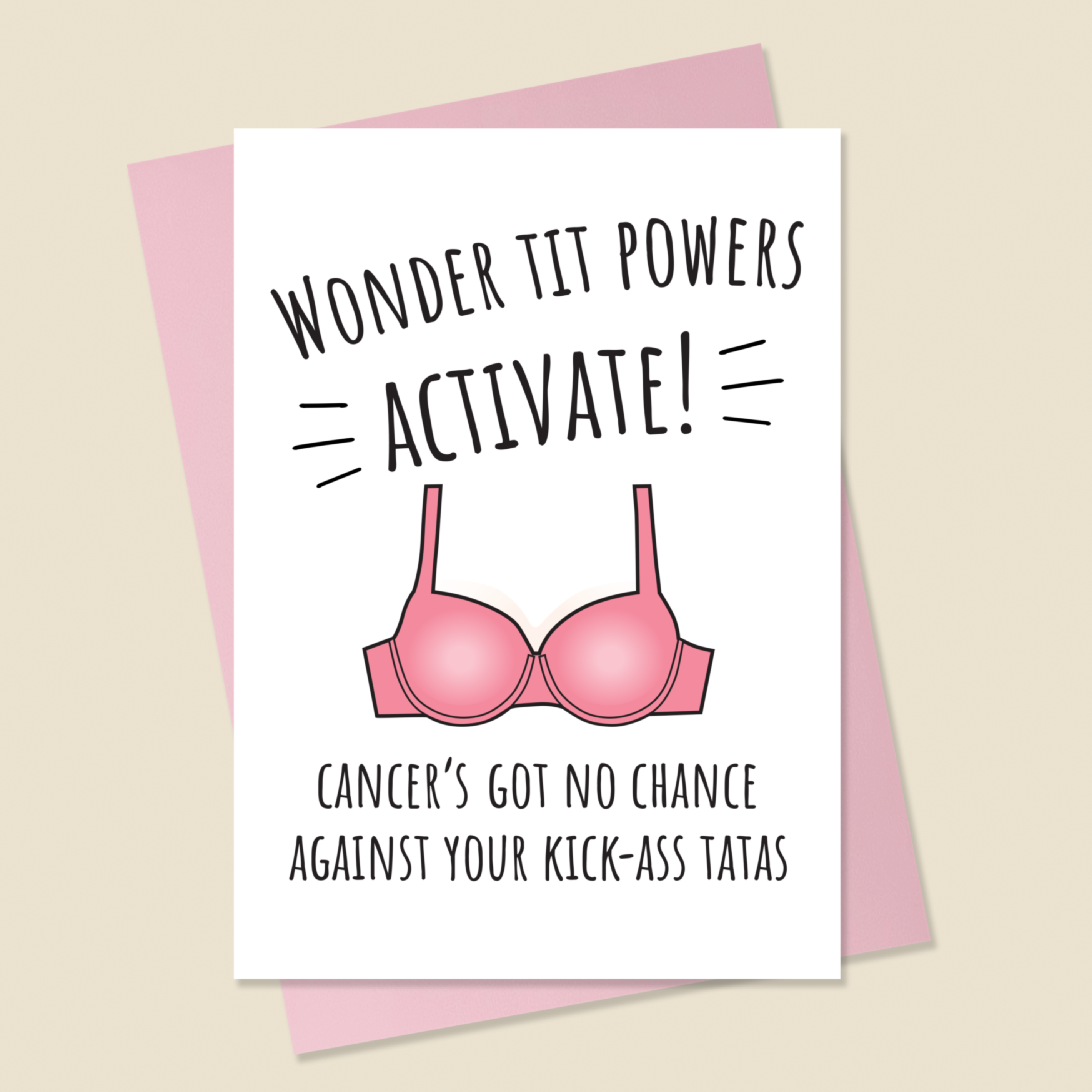 Funny Breast Cancer Card