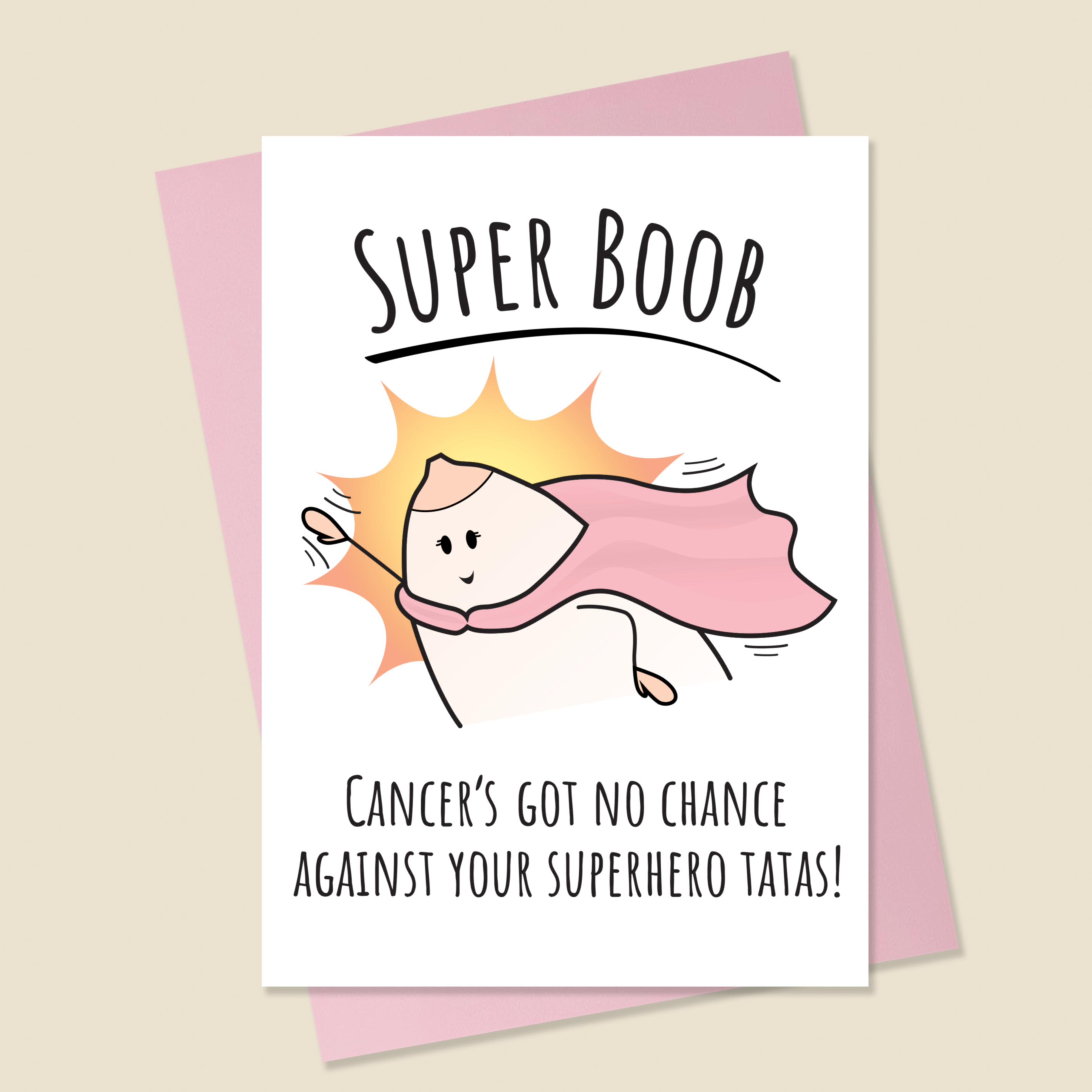 Funny Breast Cancer Card