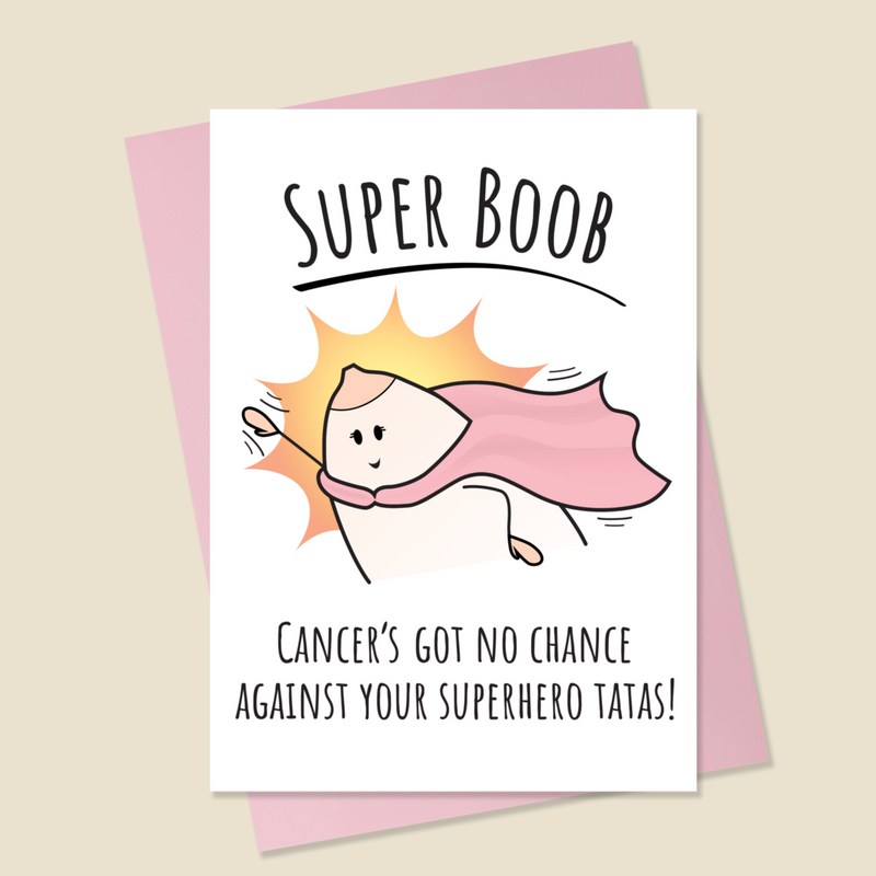 Funny Breast Cancer Card