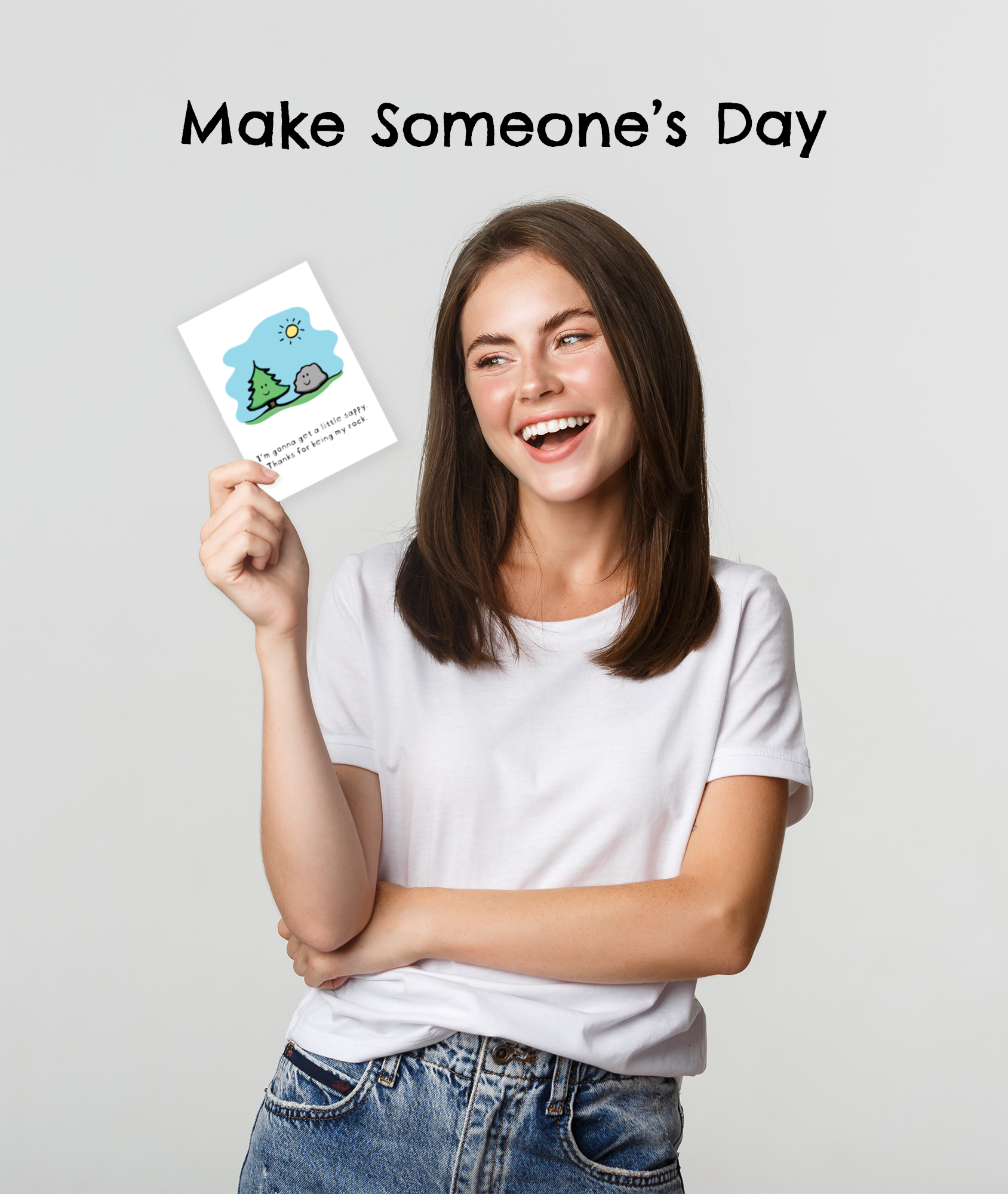 Support Card • Get A Little Sappy