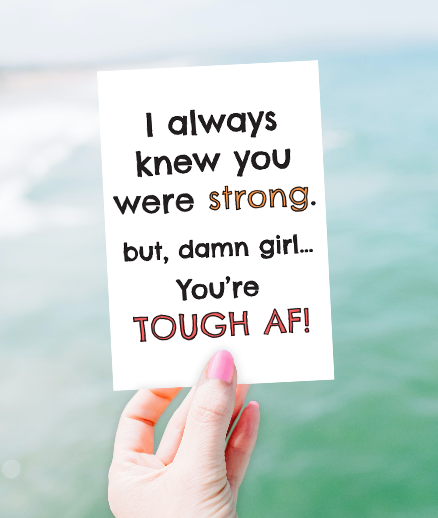 Cancer Card • Tough AF