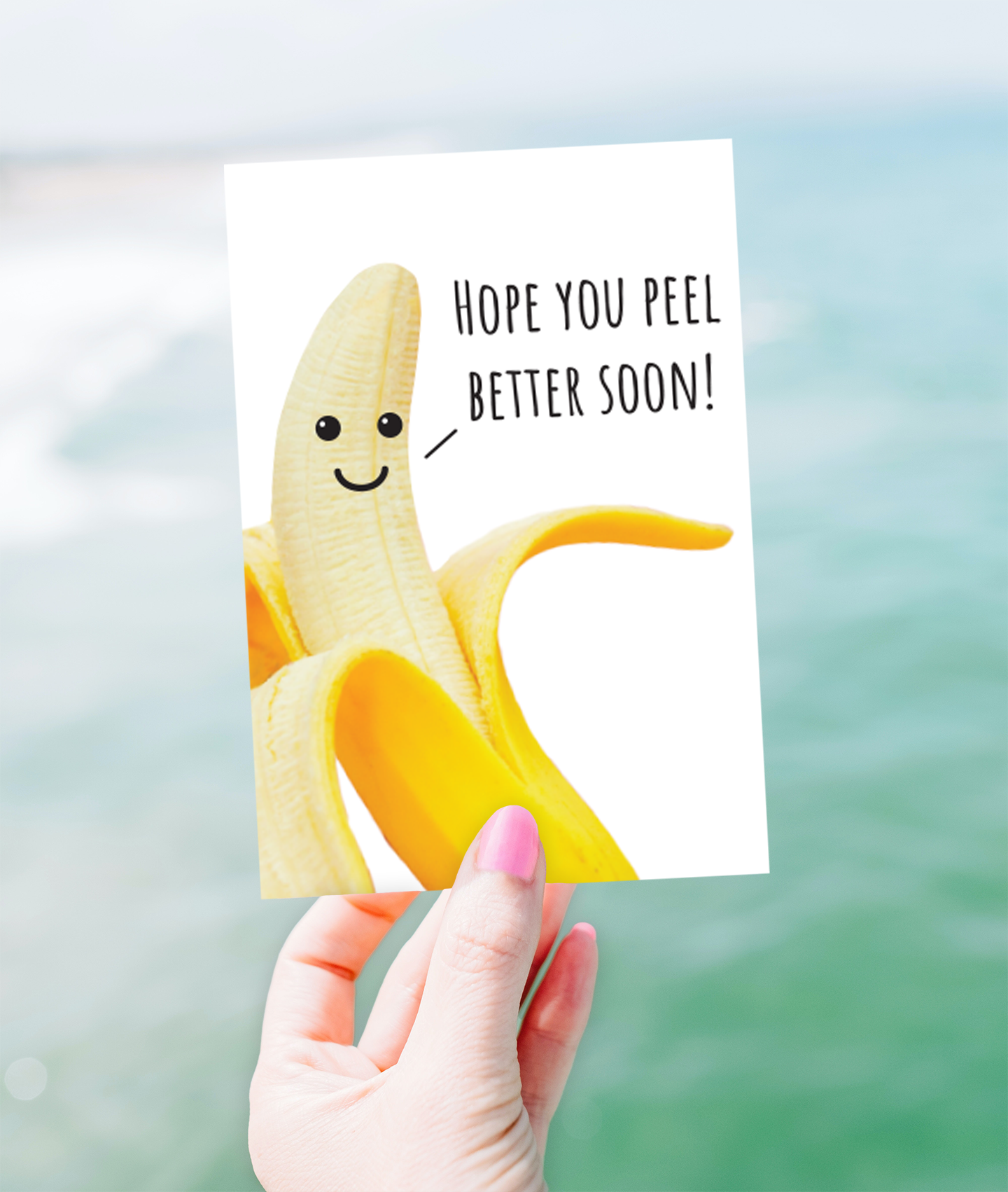 Get Well Card • Banana Card