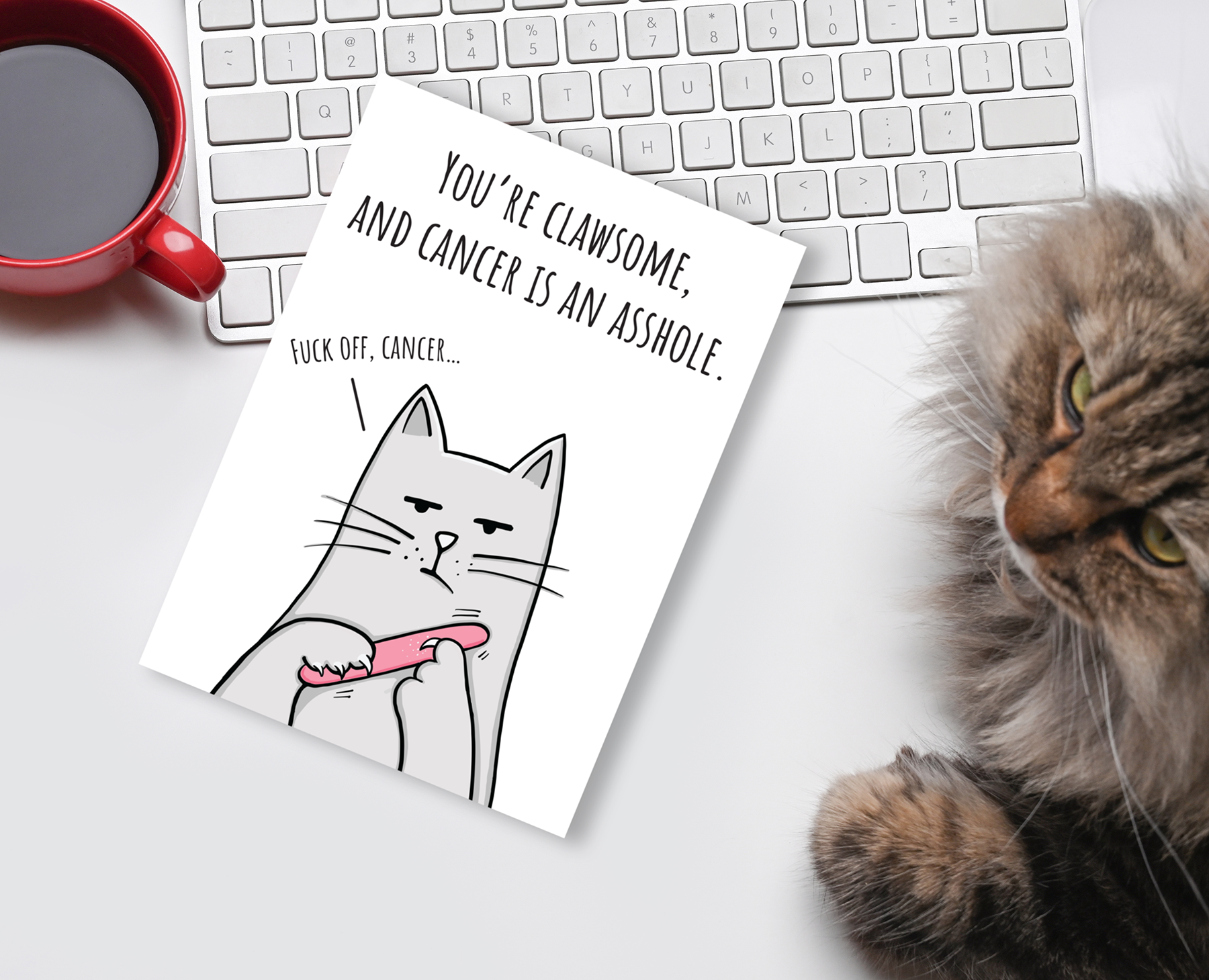 Cancer Card • Cattitude