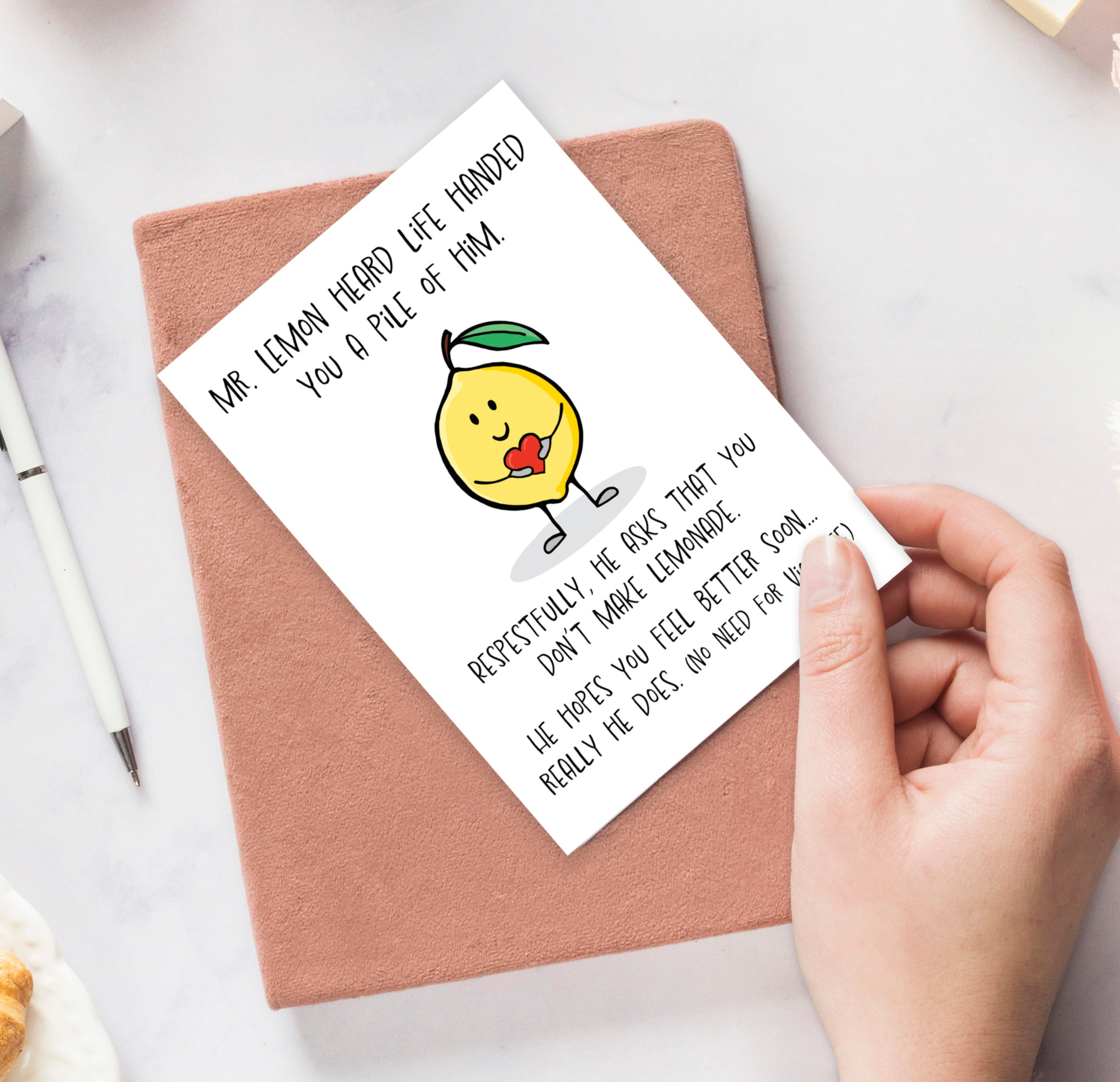 Get Well Card • Lemonade Card