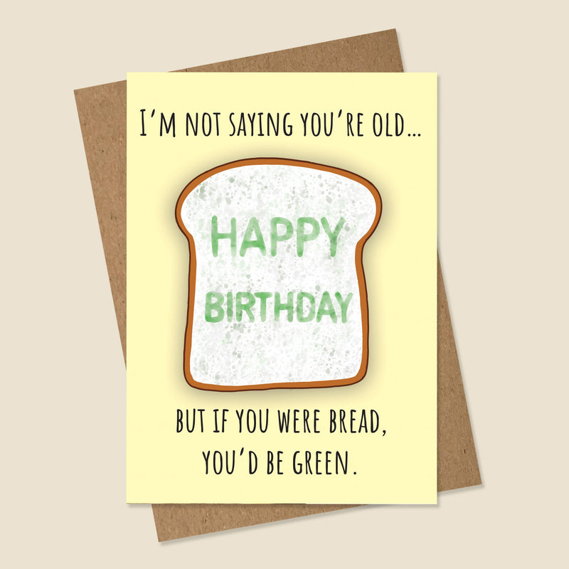 Over The Hill Birthday Card