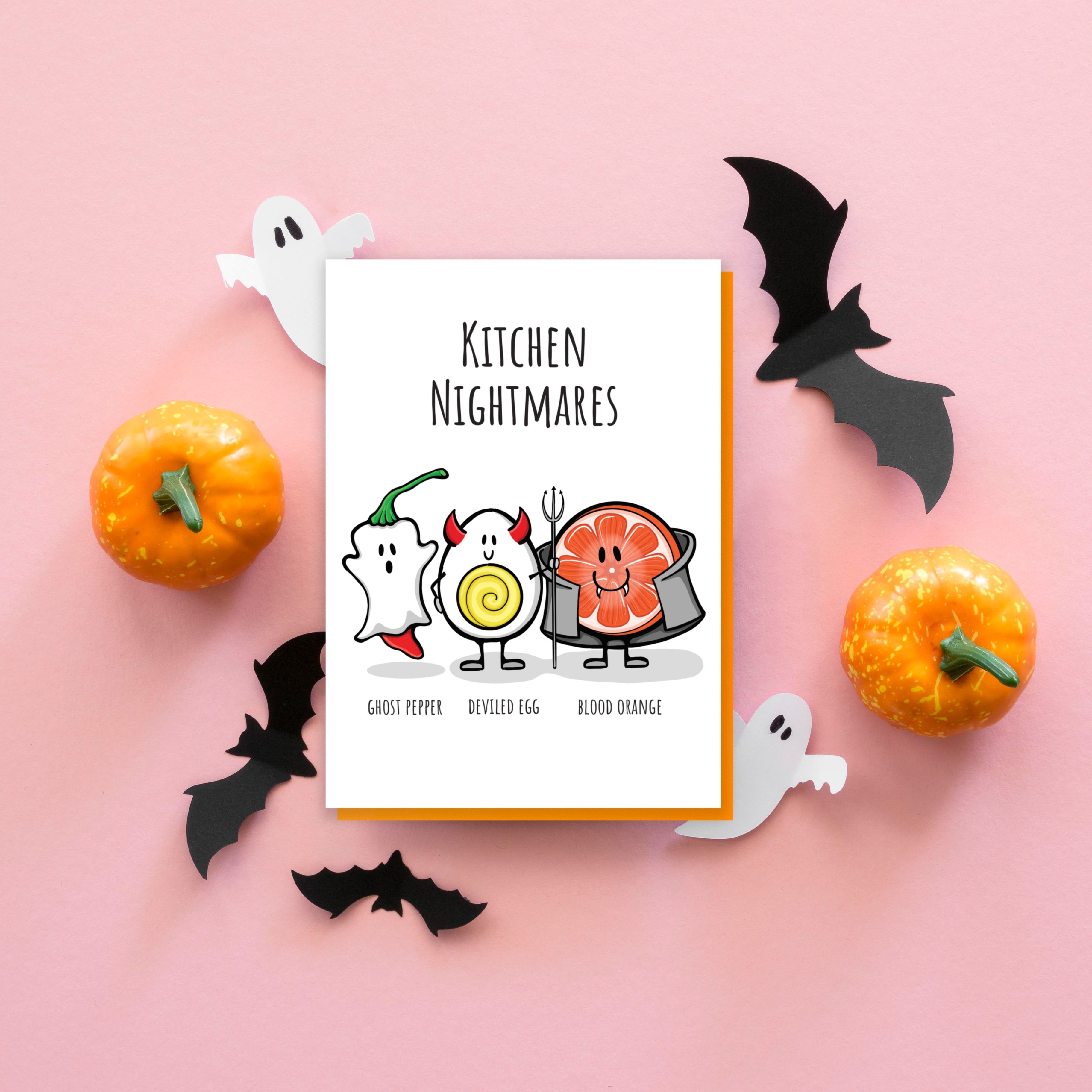 Halloween Card • Kitchen Nightmare