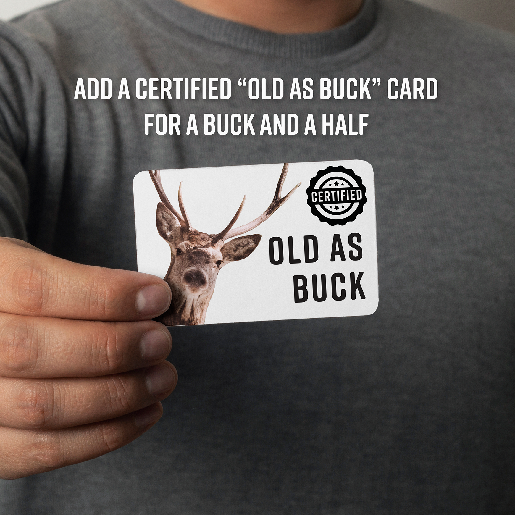 Birthday Card • Buck Birthday Card