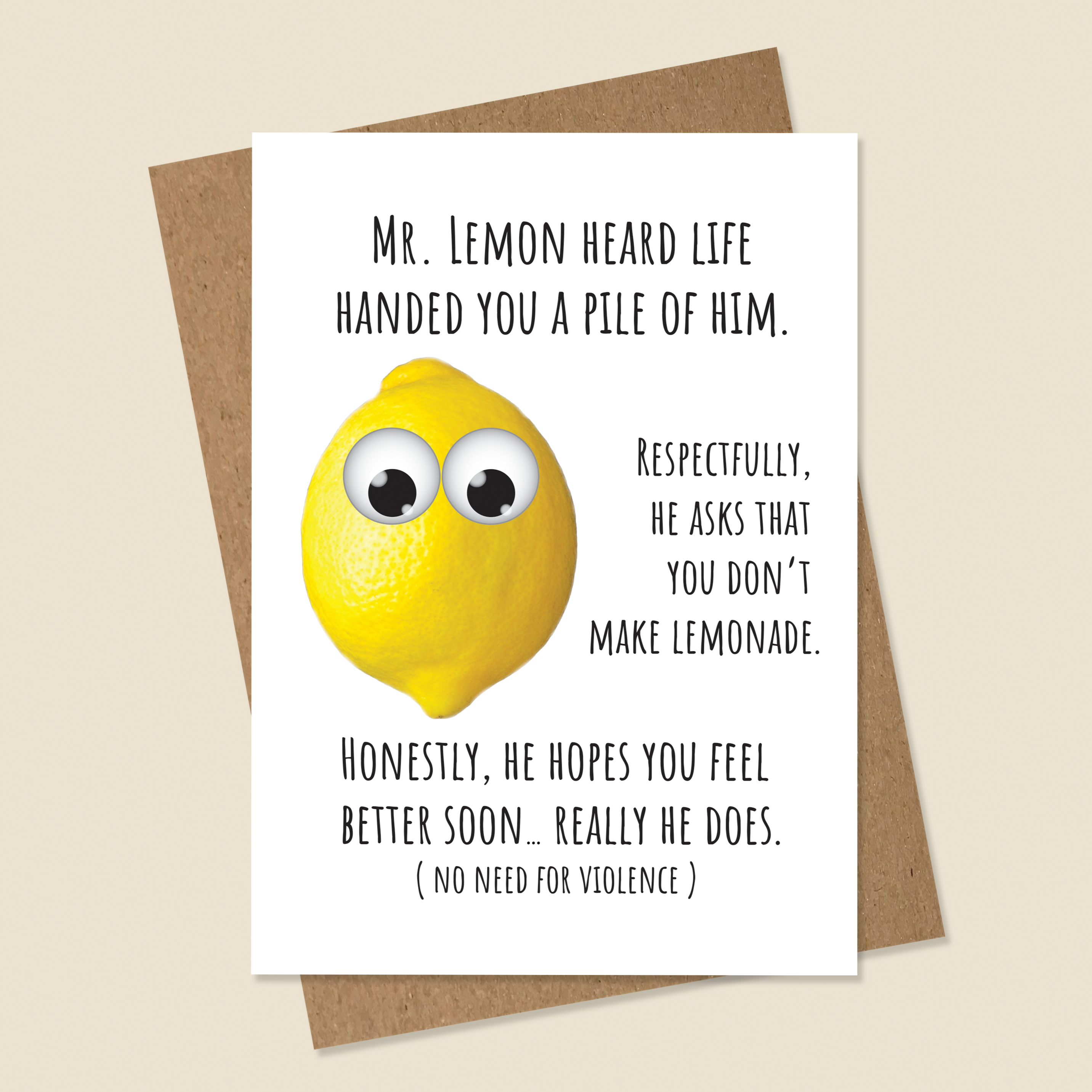 Funny Get Well Card