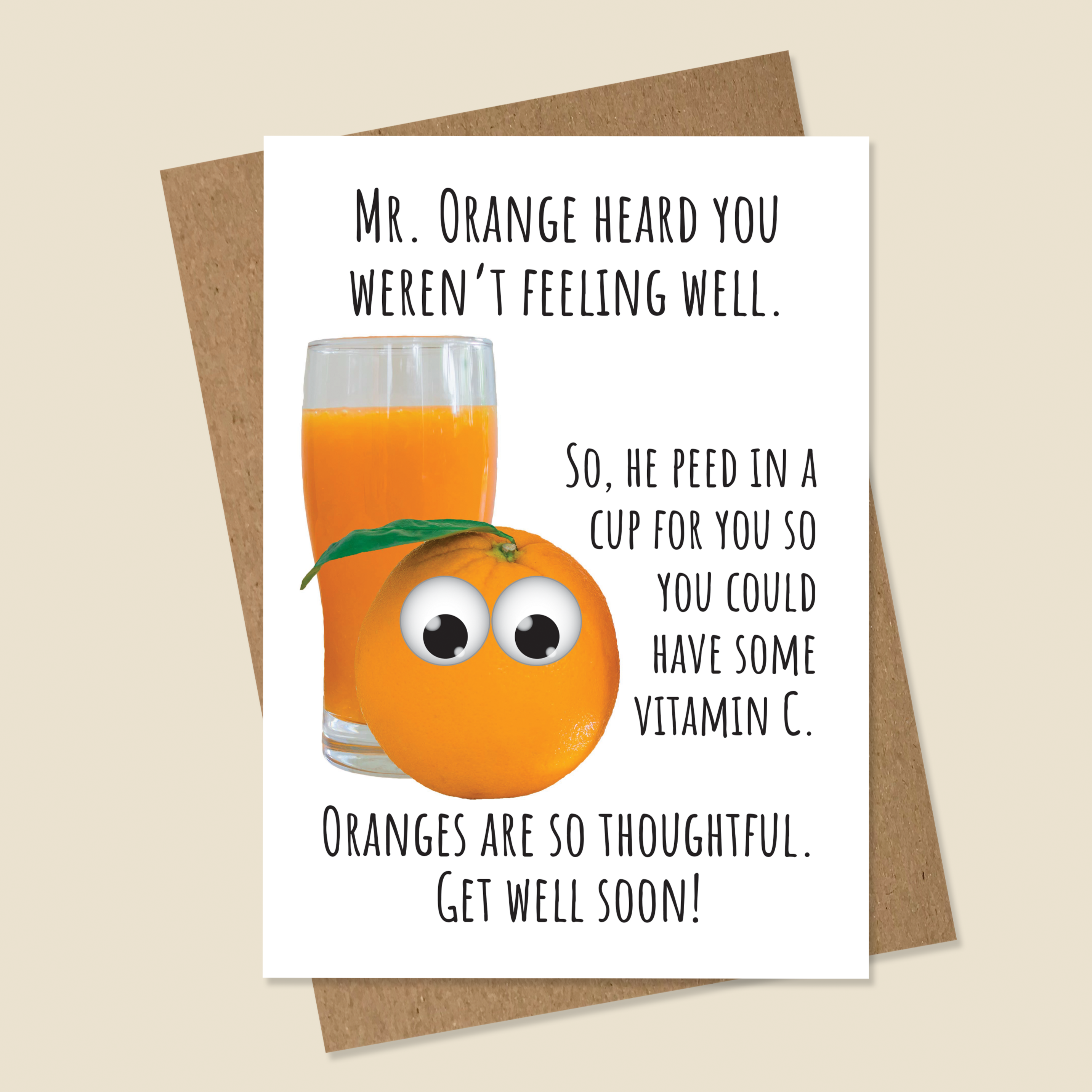 Funny Get Well Card