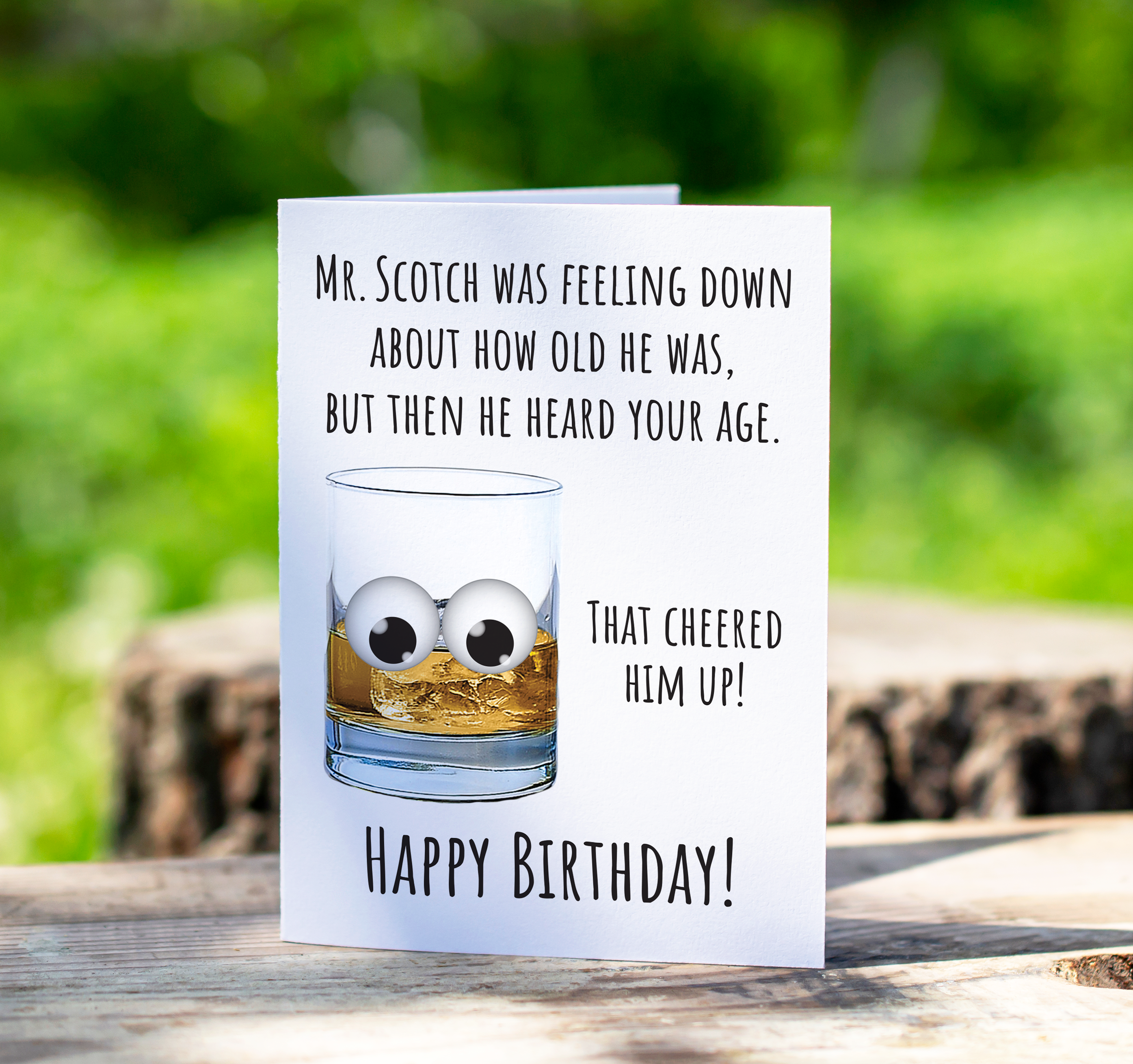 Birthday Card • Scotch Birthday Card