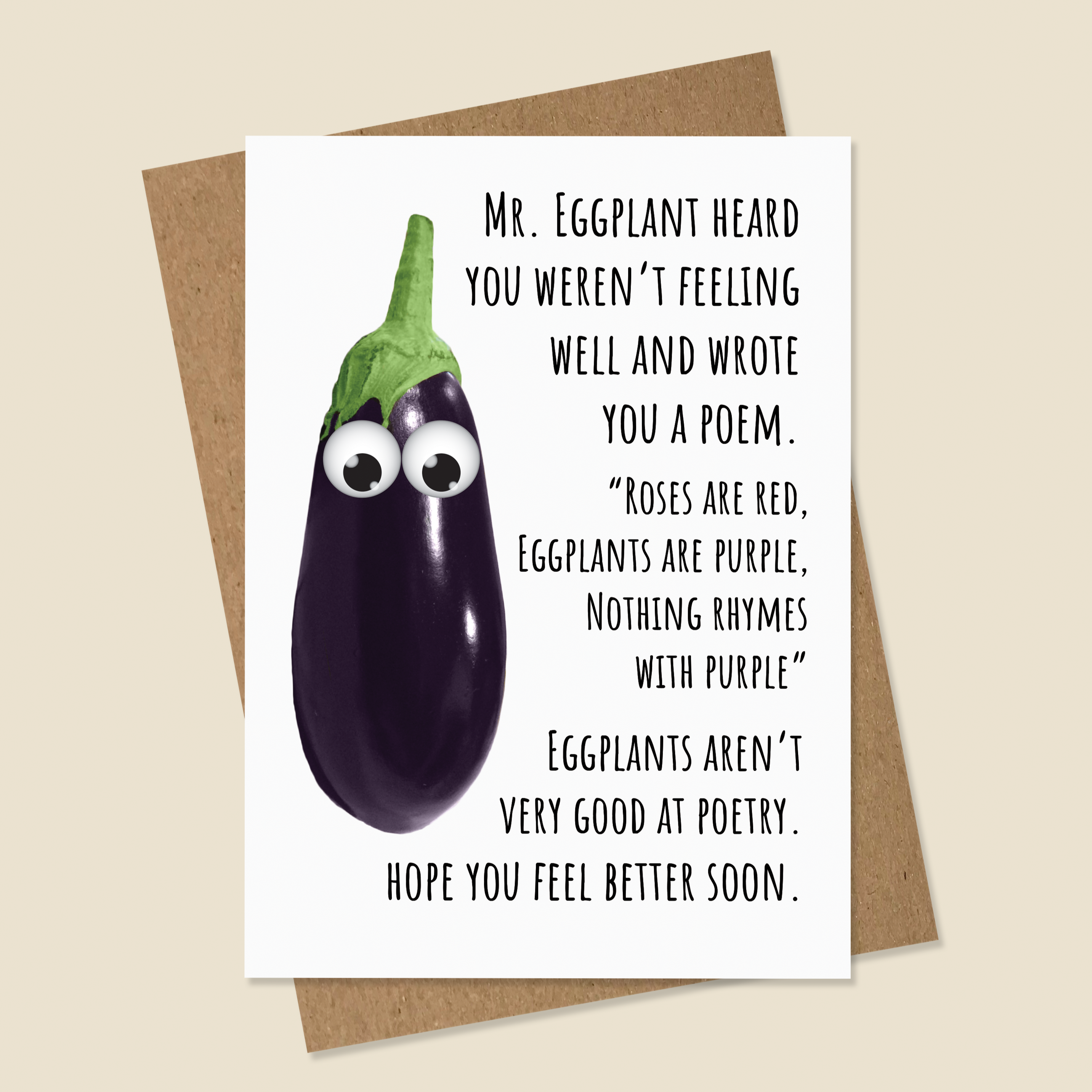 Funny Get Well Card