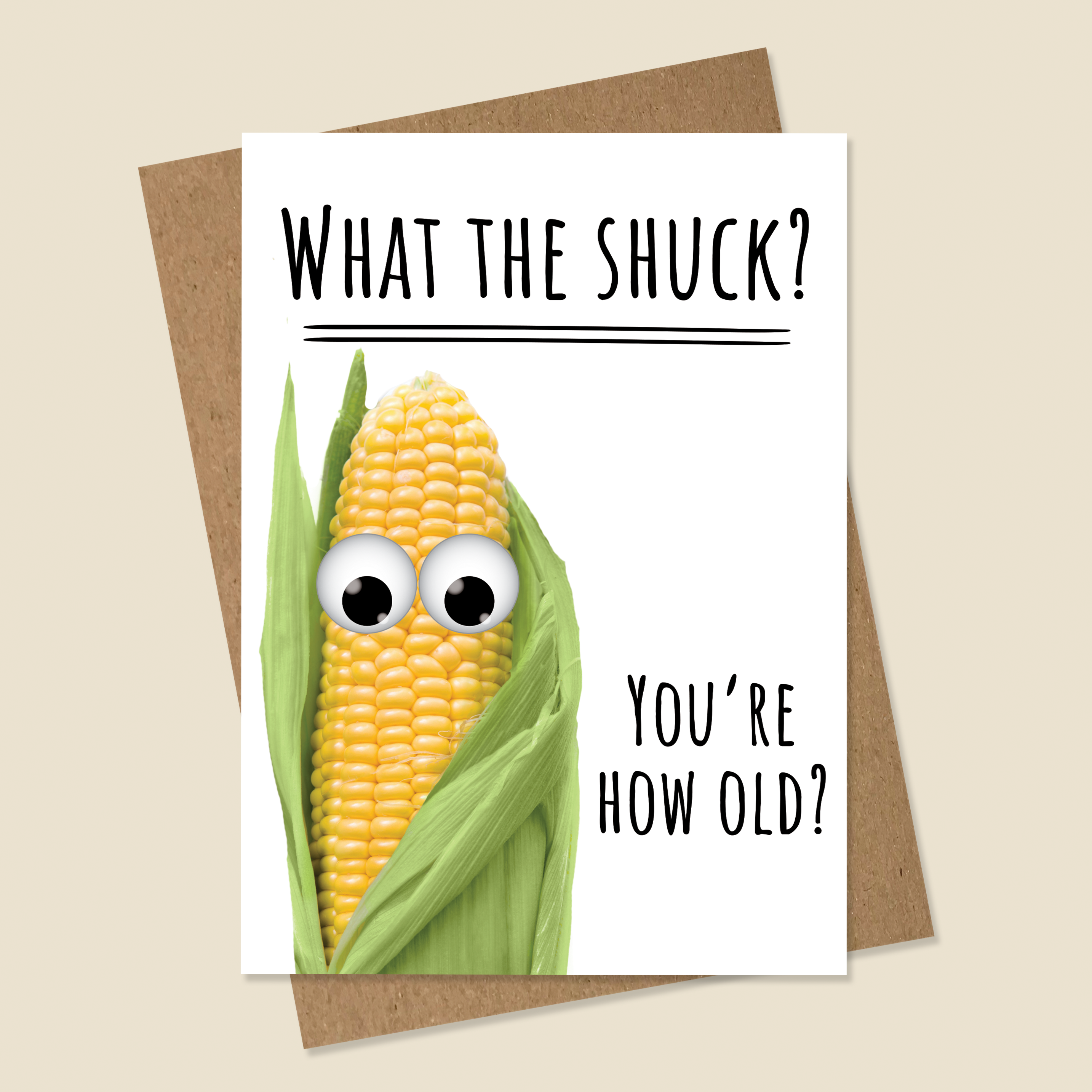 Corn Birthday Card