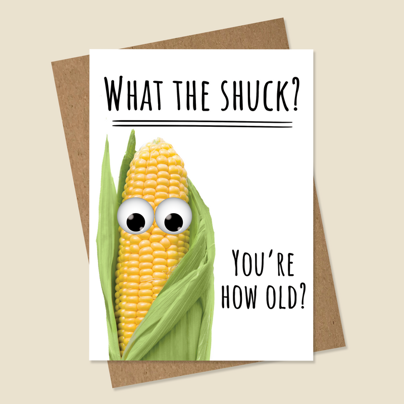 Corn Birthday Card