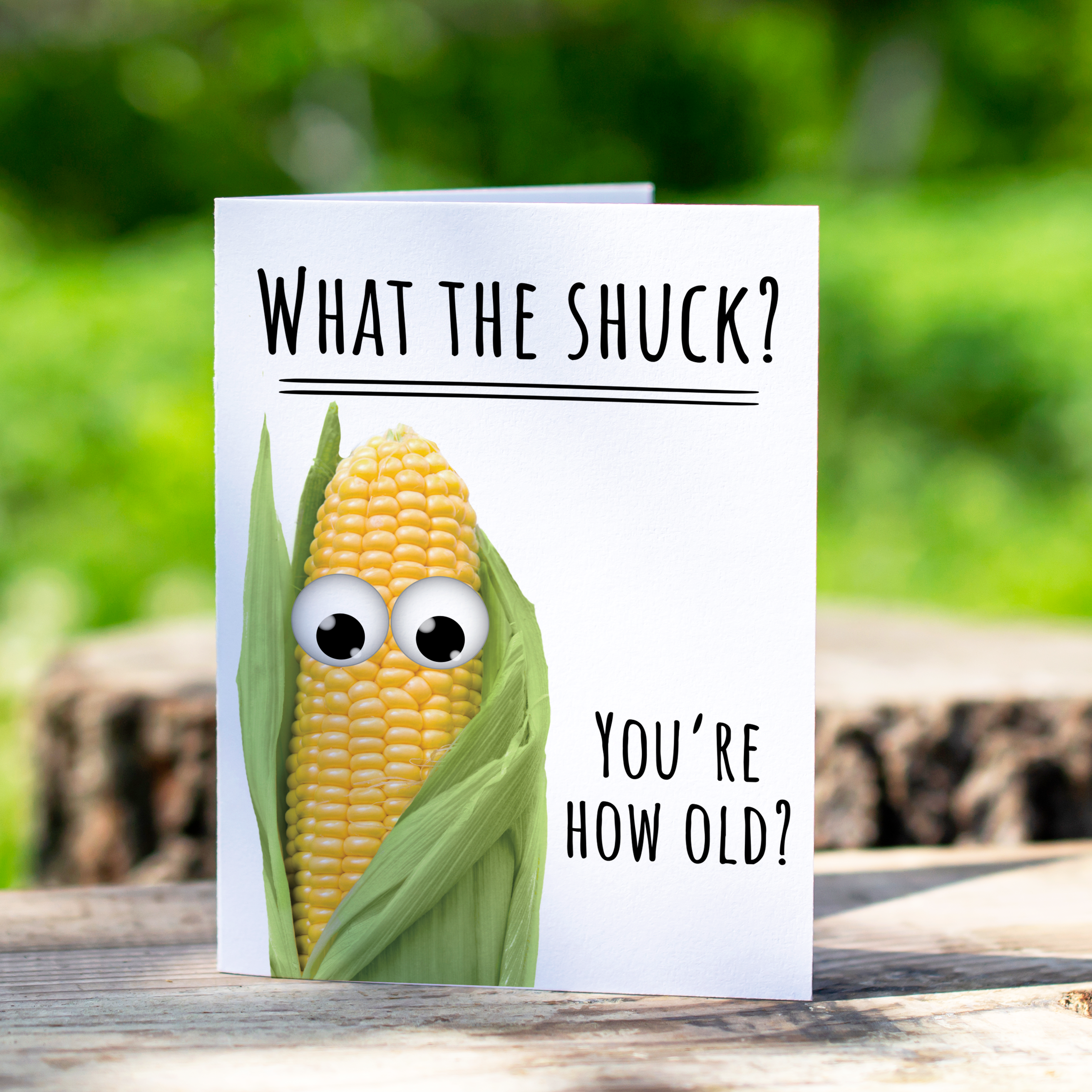 Corn Birthday Card