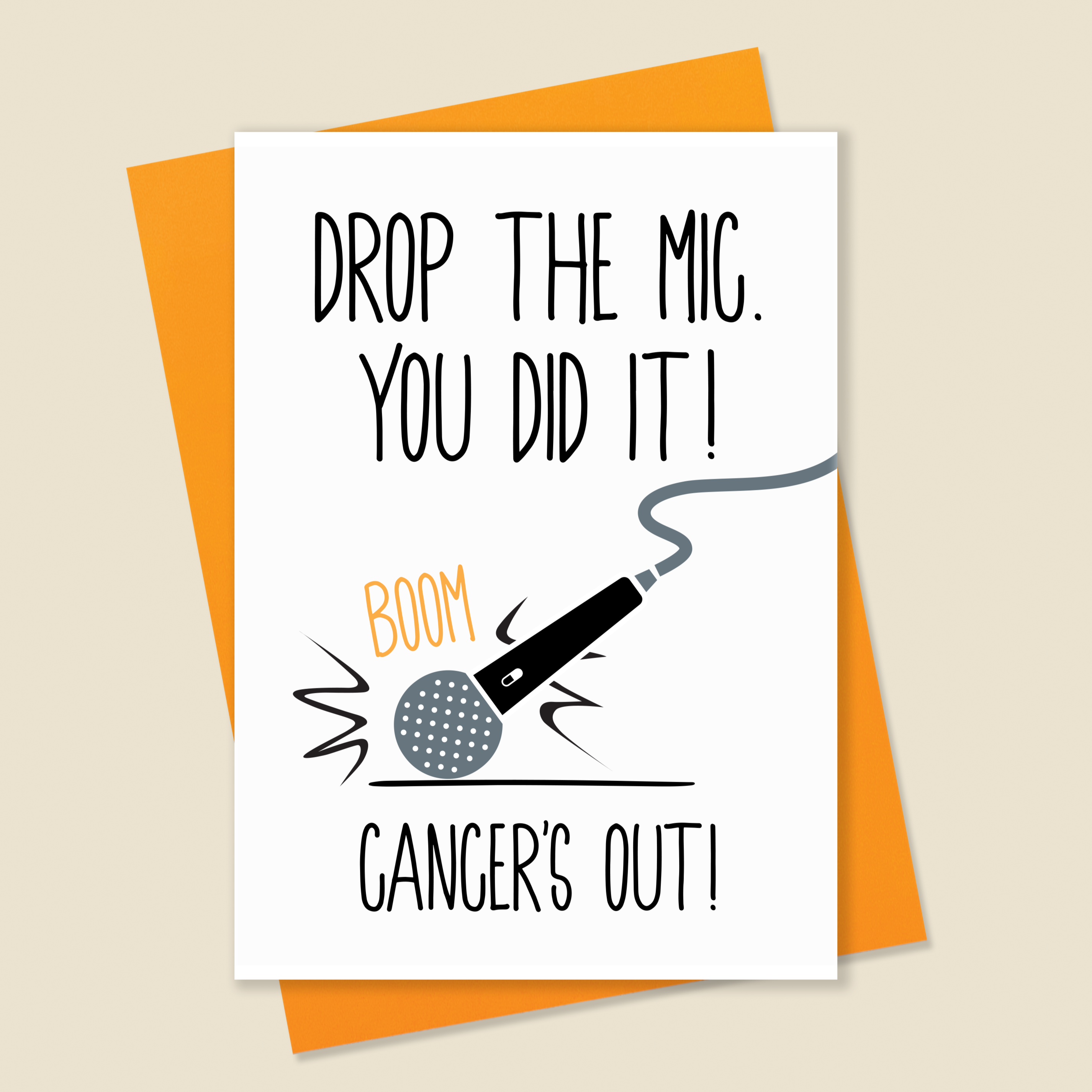 Cancer Remission Card • Drop the Mic