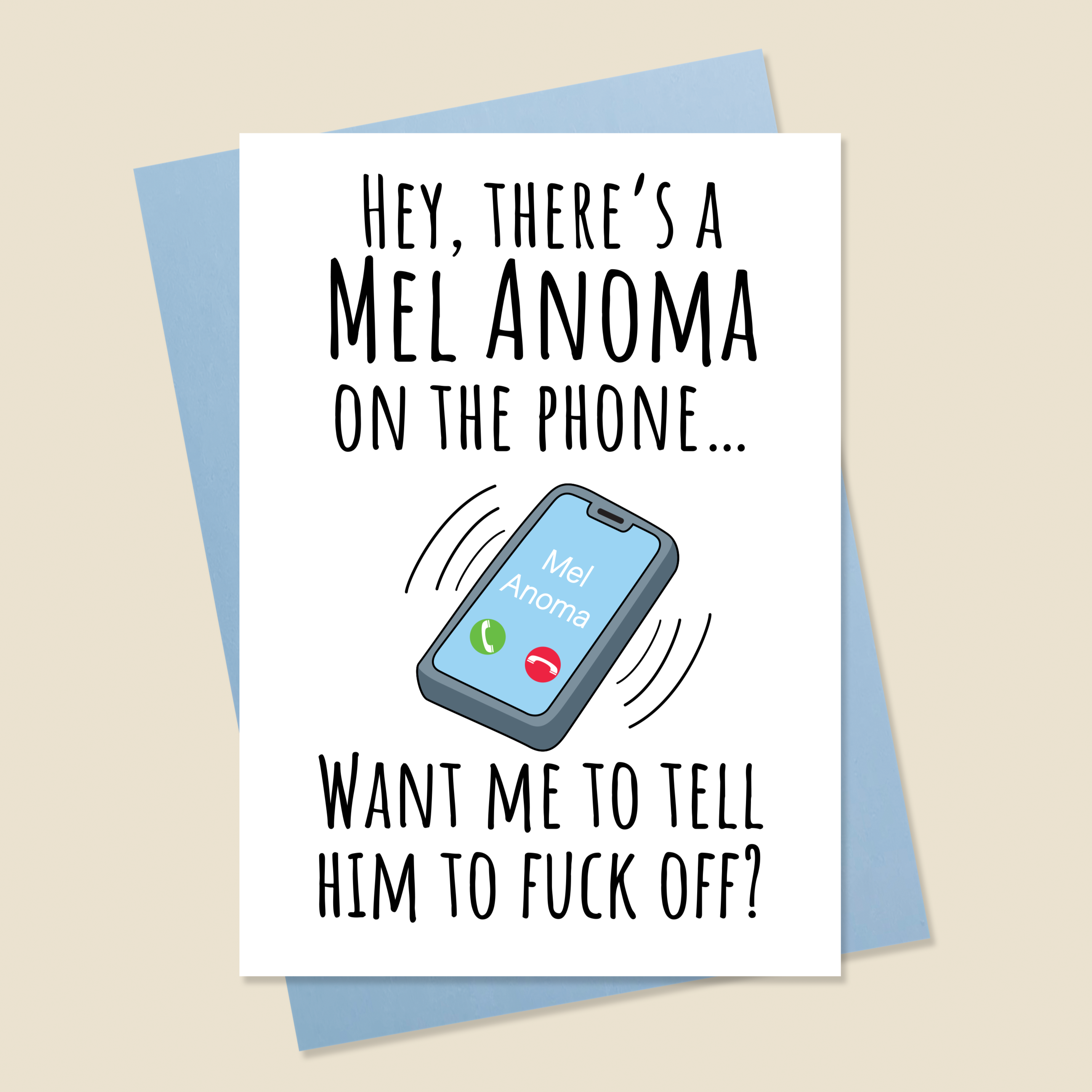 Funny Cancer Card Melanoma