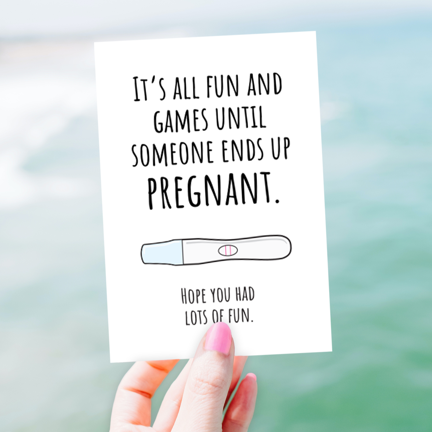 Funny Baby Card