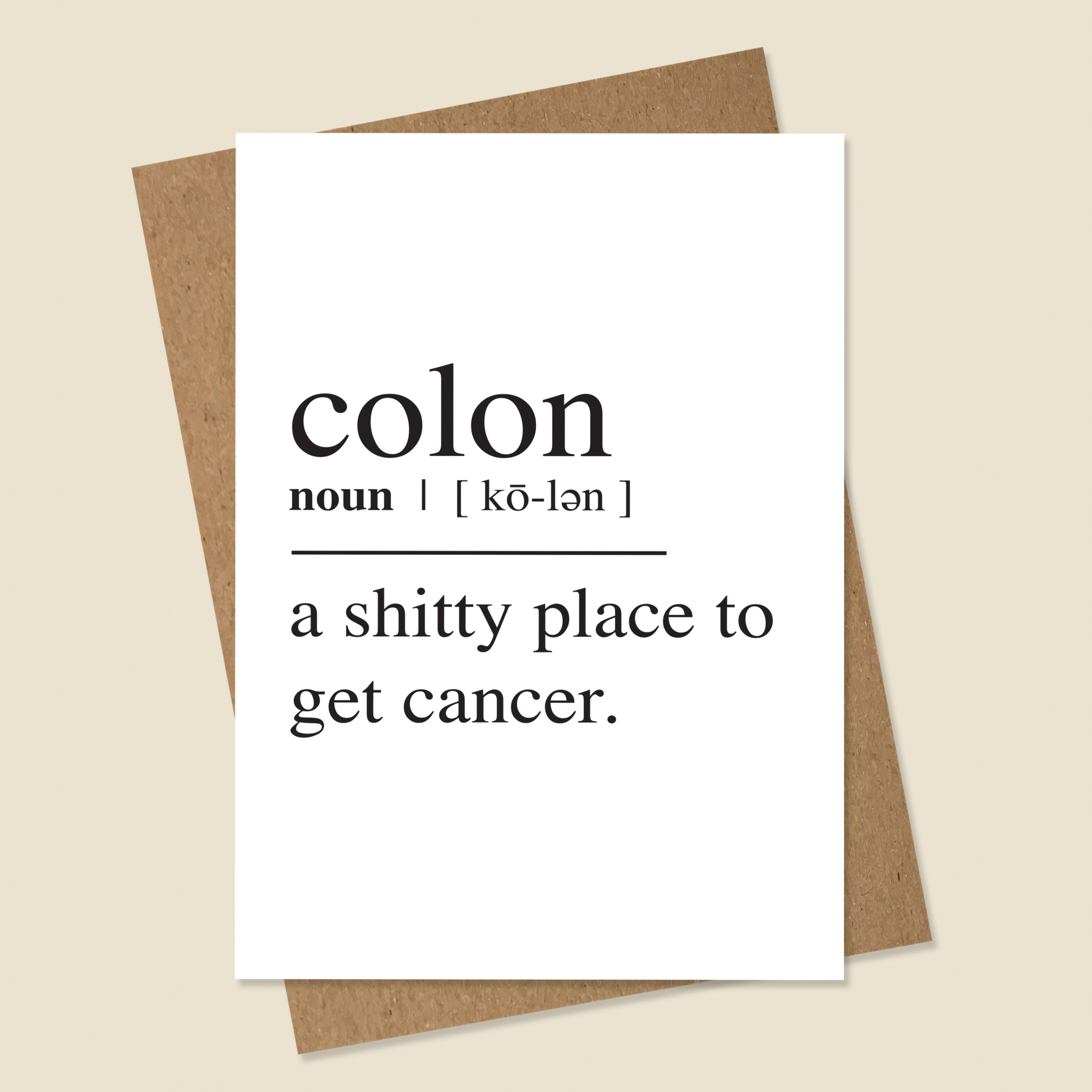 Funny Cancer Card