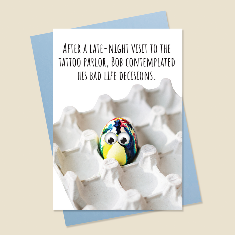 Funny Easter Egg Card