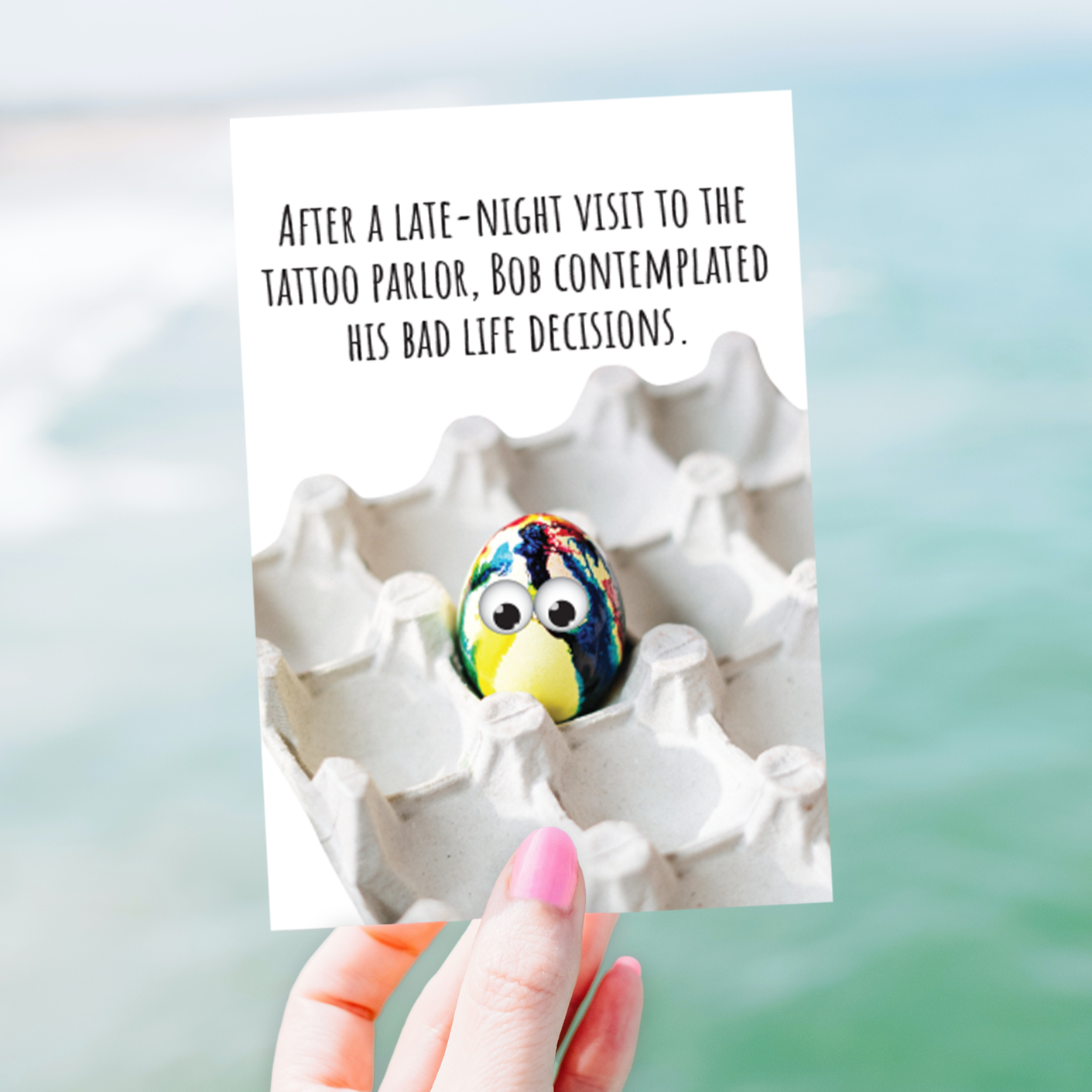 Funny Easter Egg Card