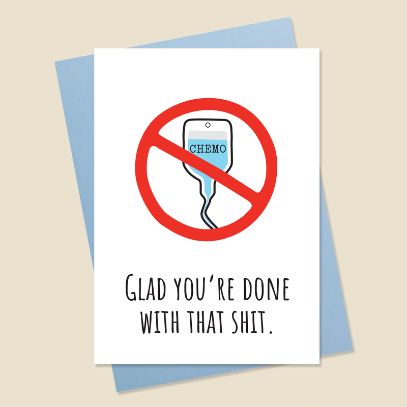 Done WIth Chemo Card