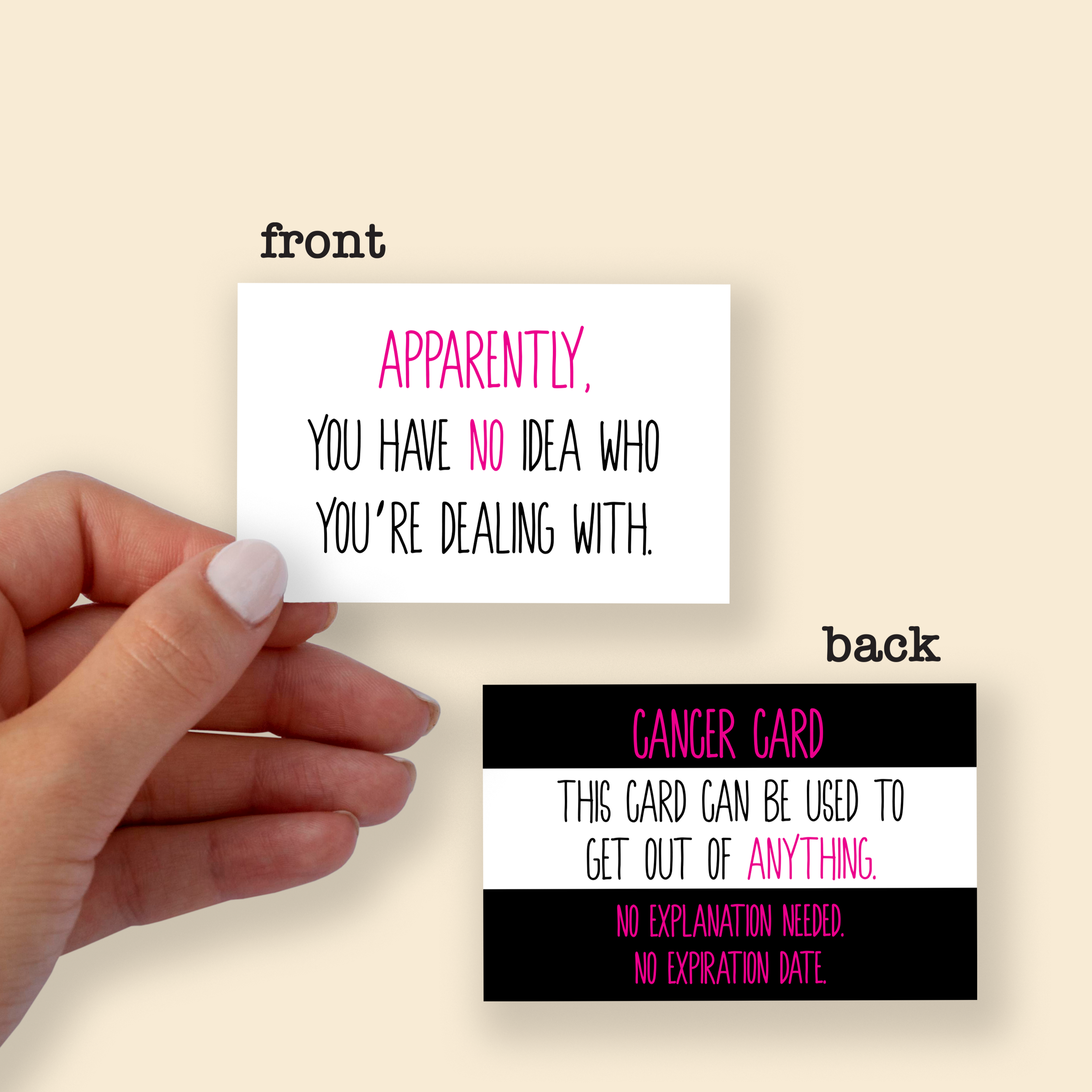 Official Cancer Card