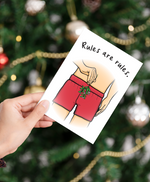 Christmas, Holiday Card • Mistletoe Man