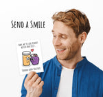 Valentine's Day Card • Peanut Butter and Jelly