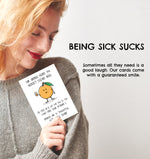 Get Well Card • Silly Orange