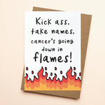 Kick Ass Cancer Card