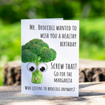 Broccoli Birthday Card