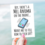 Funny Cancer Card Melanoma