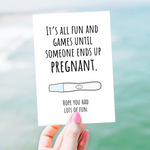 Funny Baby Card