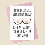 Funny Breast Cancer Card